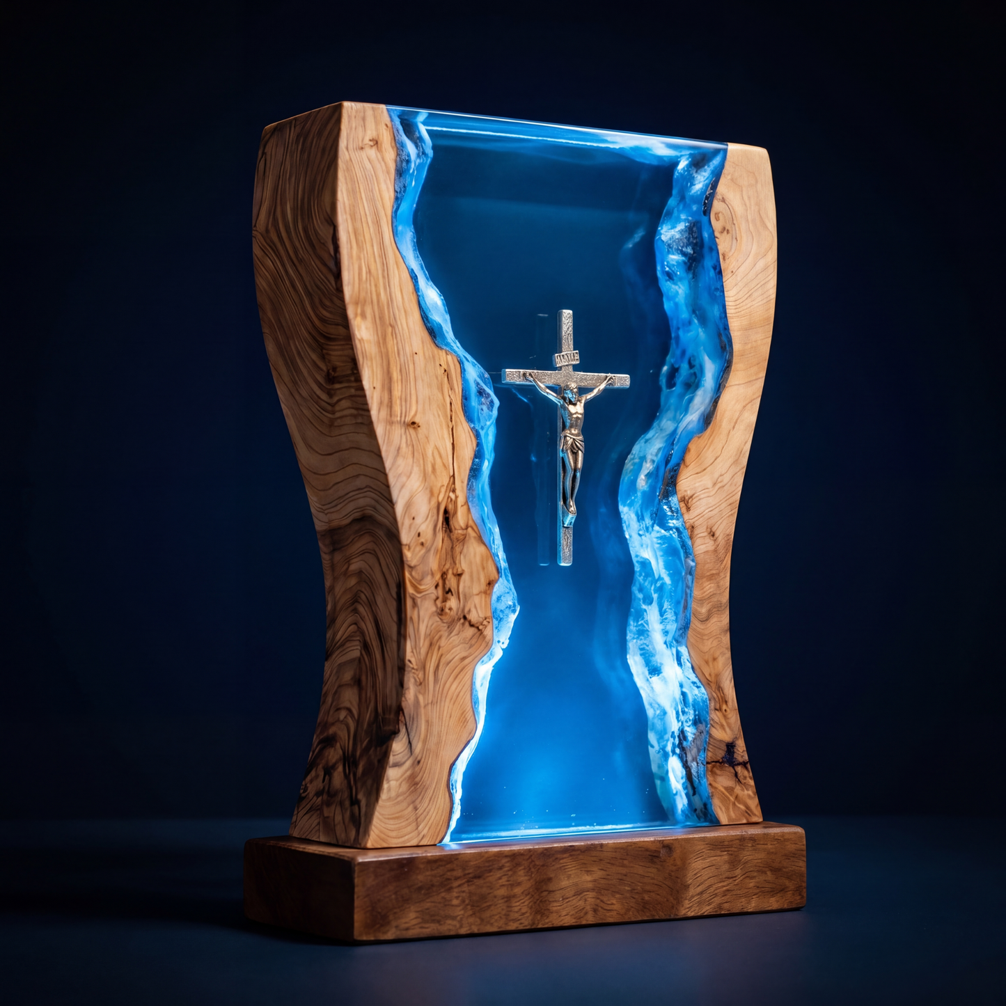 Jesus Rising Lamp